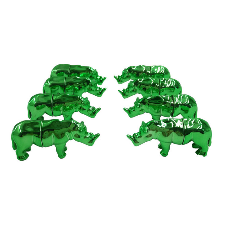 O cavalo dá forma ao recipiente masculino 120mic do comprimido do realçador do rinoceronte de CMRK