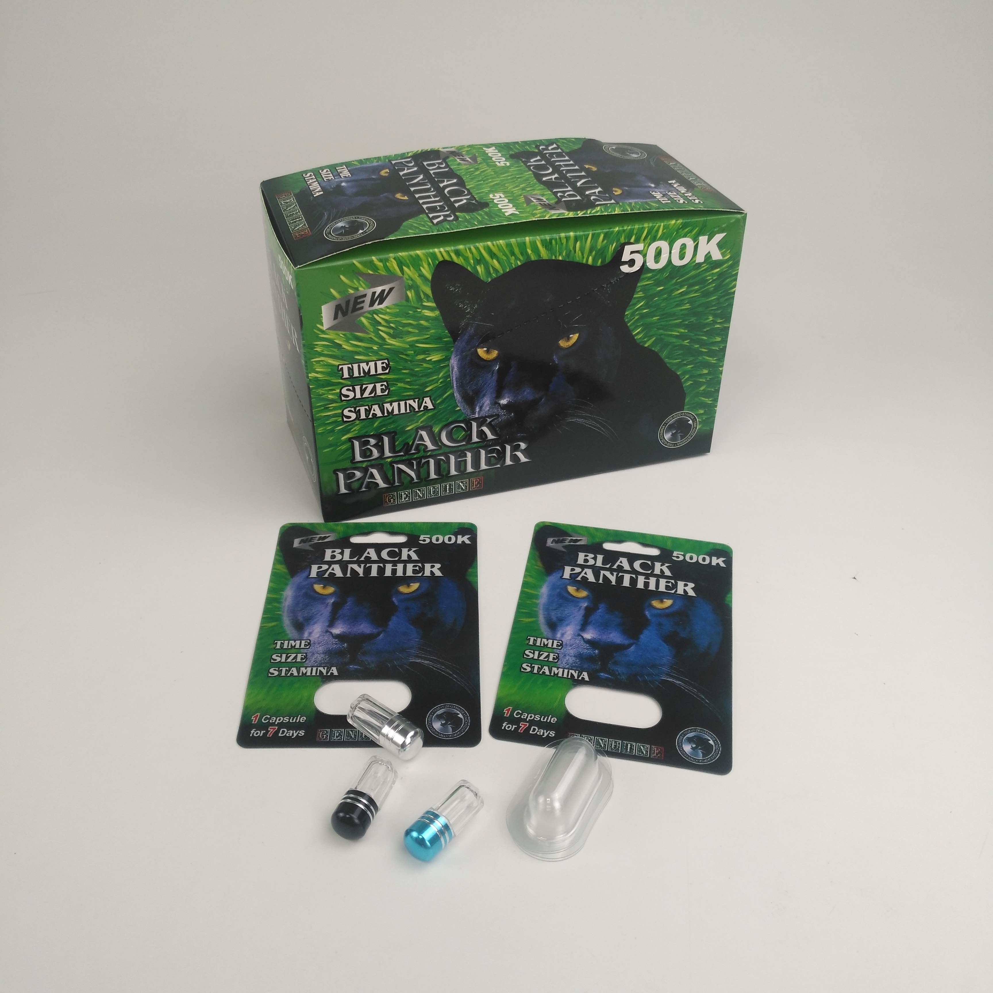 platina super do rinoceronte 600K 700K do cartão da pantera 3D do GV 90mic