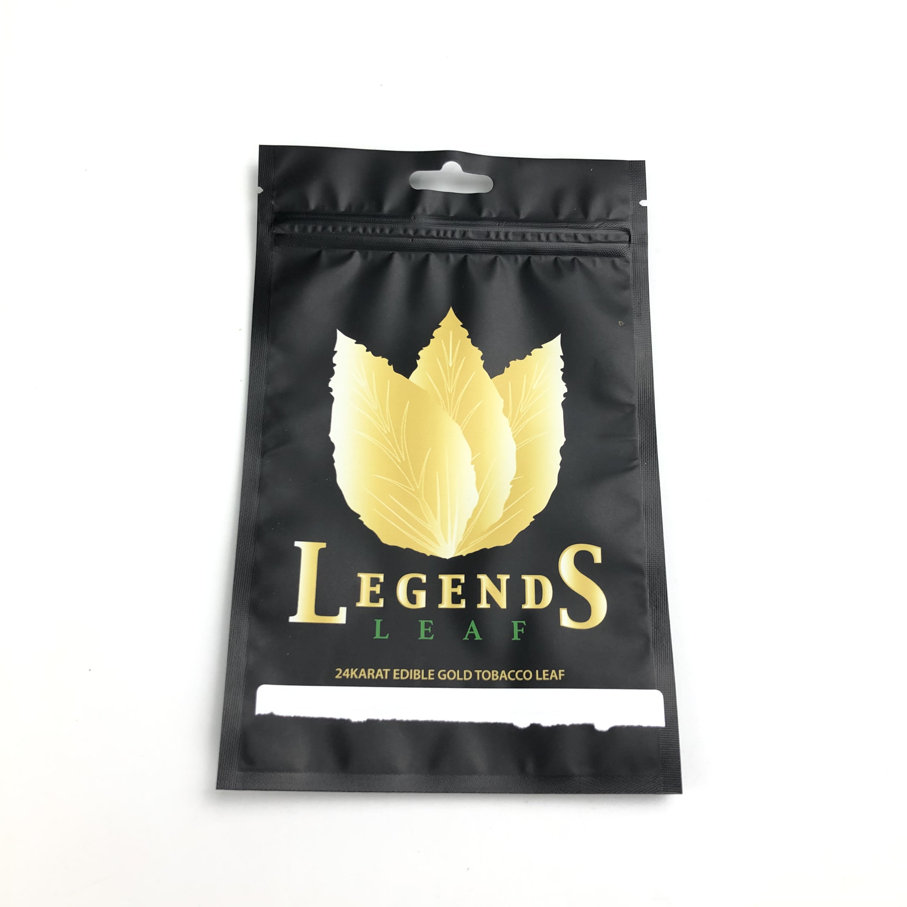 Saco Resealable do fechamento do fecho de correr de Matte Film MOPP VMPET para o cigarro de cigarro