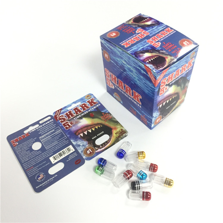 Cartão Pakcgaing da bolha do papel dos comprimidos do sexo do mercado dos EUA para o rinoceronte 7/comprimidos da mamba preta do rinoceronte 69/tigre