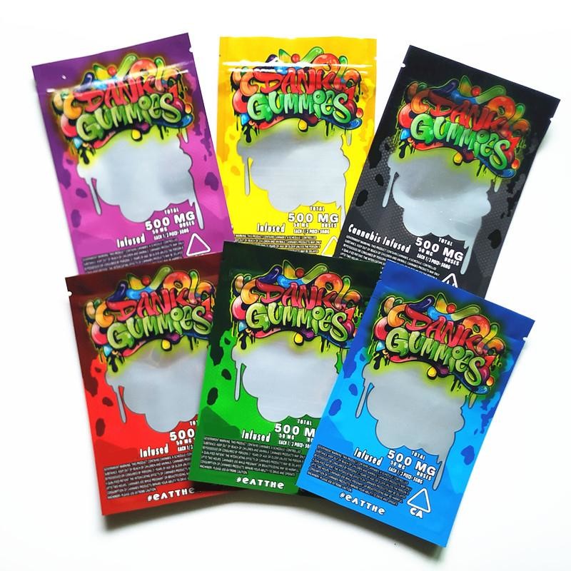 CMYK 4,3 envelopes grossos de Cbd dos sacos de papel da prova da criança de mil.