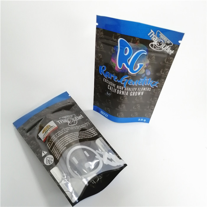 3.5grams malote ácido da folha da erva daninha do remendo 120micron CMYK Edibles