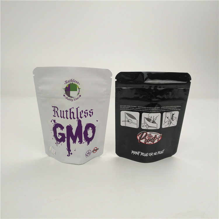 Cookies de empacotamento do saco 3.5g do óleo do cânhamo VMPET 100micron CBD de Canabies