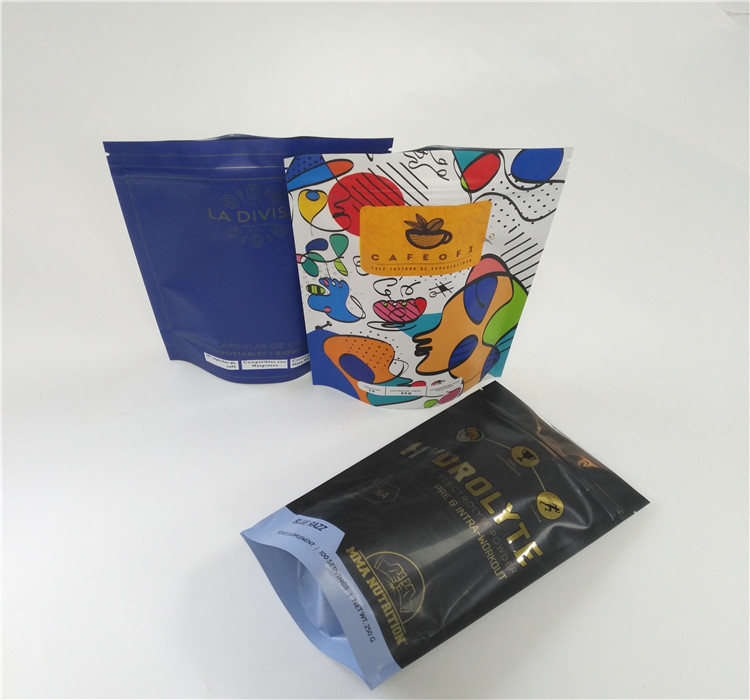 Veja através do malote Ziplock 200g 250g da janela do espaço livre do MOPP VMPET