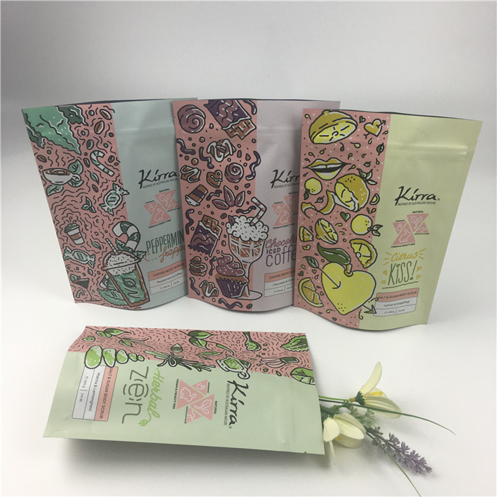 Saco do selo do fecho de correr do alimento da folha de alumínio 140micron MOPP VMPET