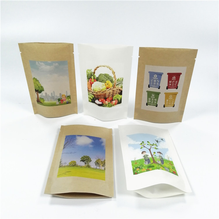 O papel de embalagem MOPP VMPET está acima dos sacos Ziplock 18x26cm