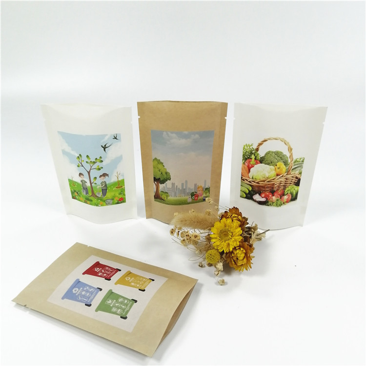 Saco de empacotamento biodegradável do papel de embalagem de 100mircon VMPET