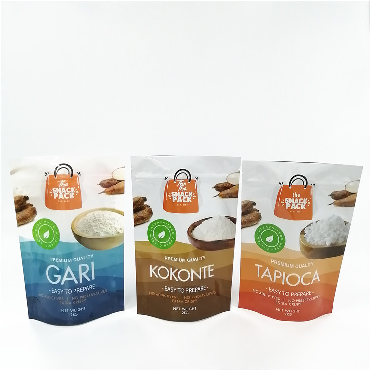 Saco de empacotamento 100mircon dos frutos secos metálicos do MOPP 250g da folha