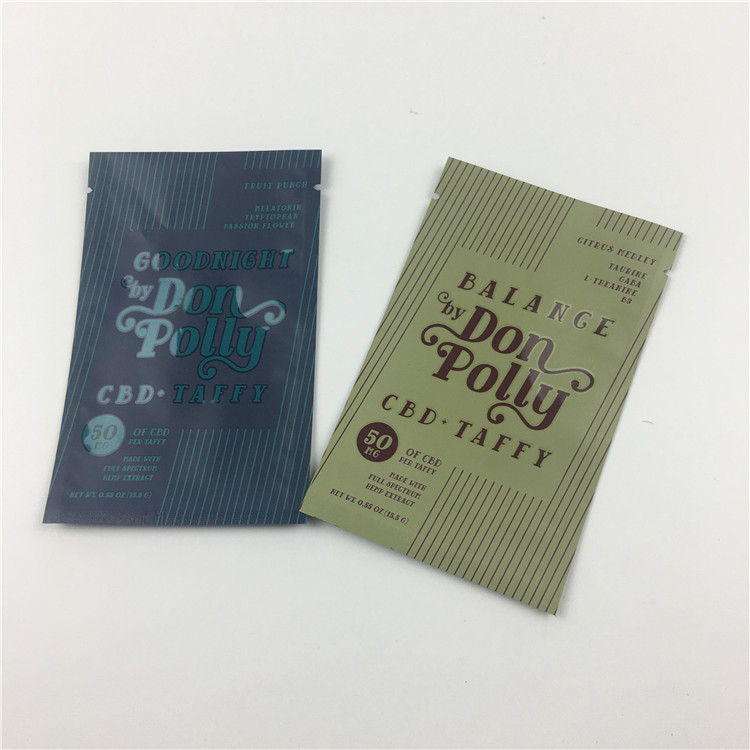 O Ziplock imprimindo UV plástico de Mylar da folha levanta-se malotes com janela