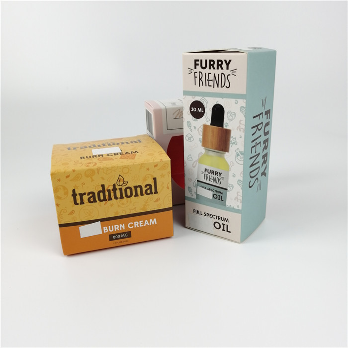 caixa de papel de empacotamento de 5ml 10ml 20ml 30ml 50ml 100ml para as garrafas de vidro do conta-gotas