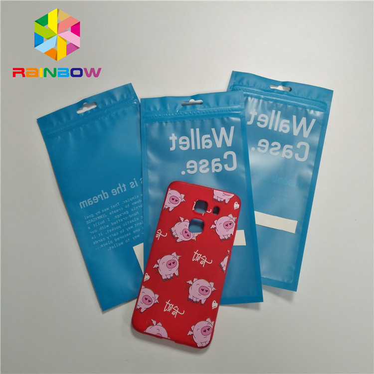 O malote liso do selo lateral claro Ziplock do resíduo metálico 3 para a tampa da caixa do telefone/cabografa a embalagem