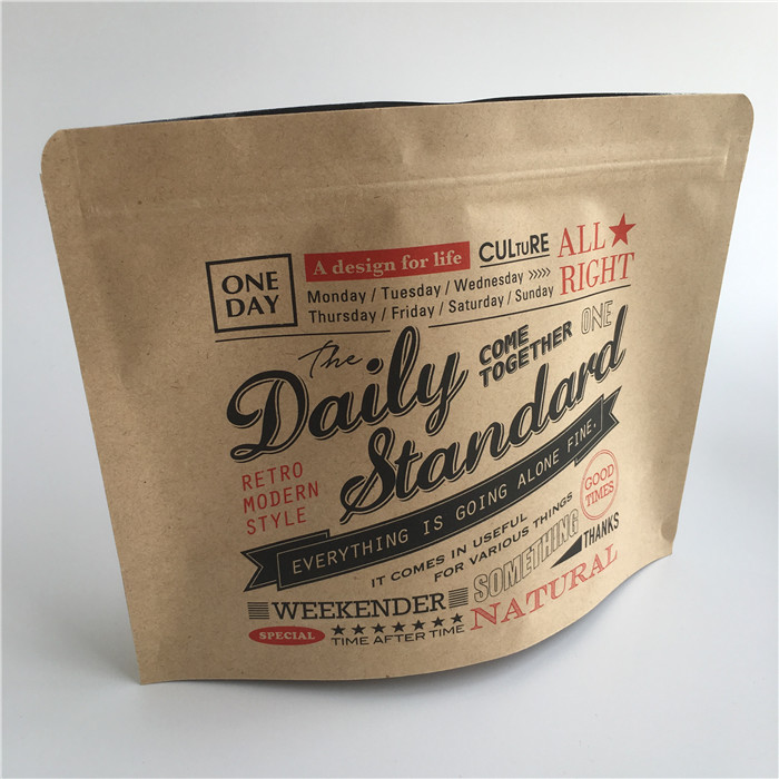 Os sacos do ziplock do papel de embalagem do chá da folha de alumínio levantam-se a soldadura térmica impressa