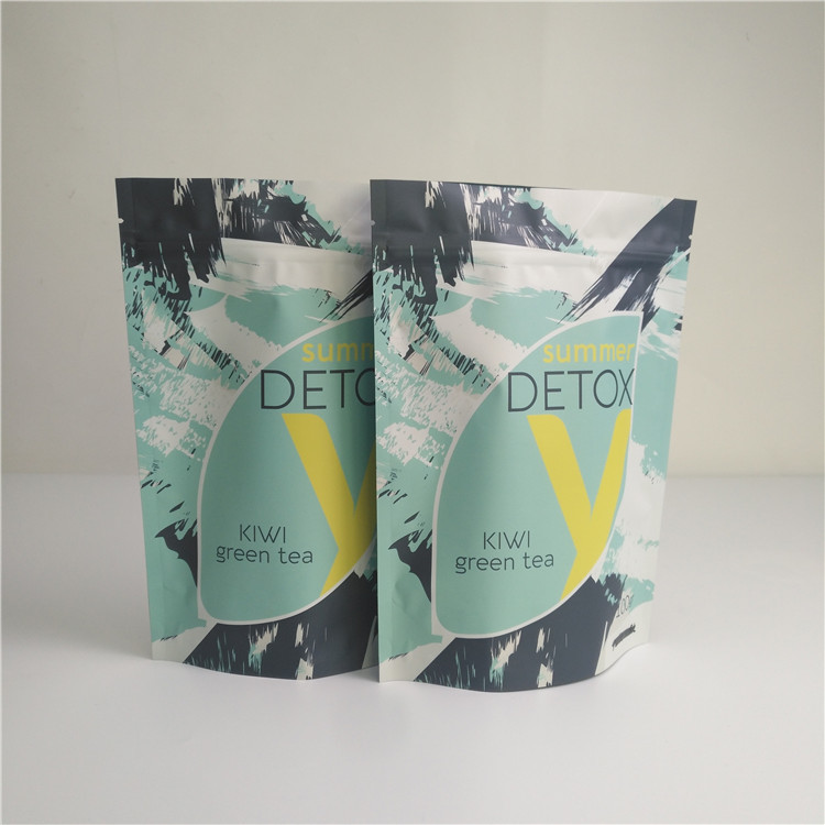 Levante-se os saquinhos de chá do verde do café que empacotam a umidade amigável Resealable de Eco - sacos do petisco do alimento da prova