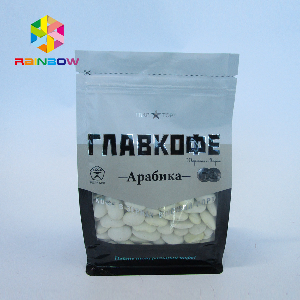 Os doces que da porca o reforço inferior liso Resealable ensaca oito tomaram partido UV impresso