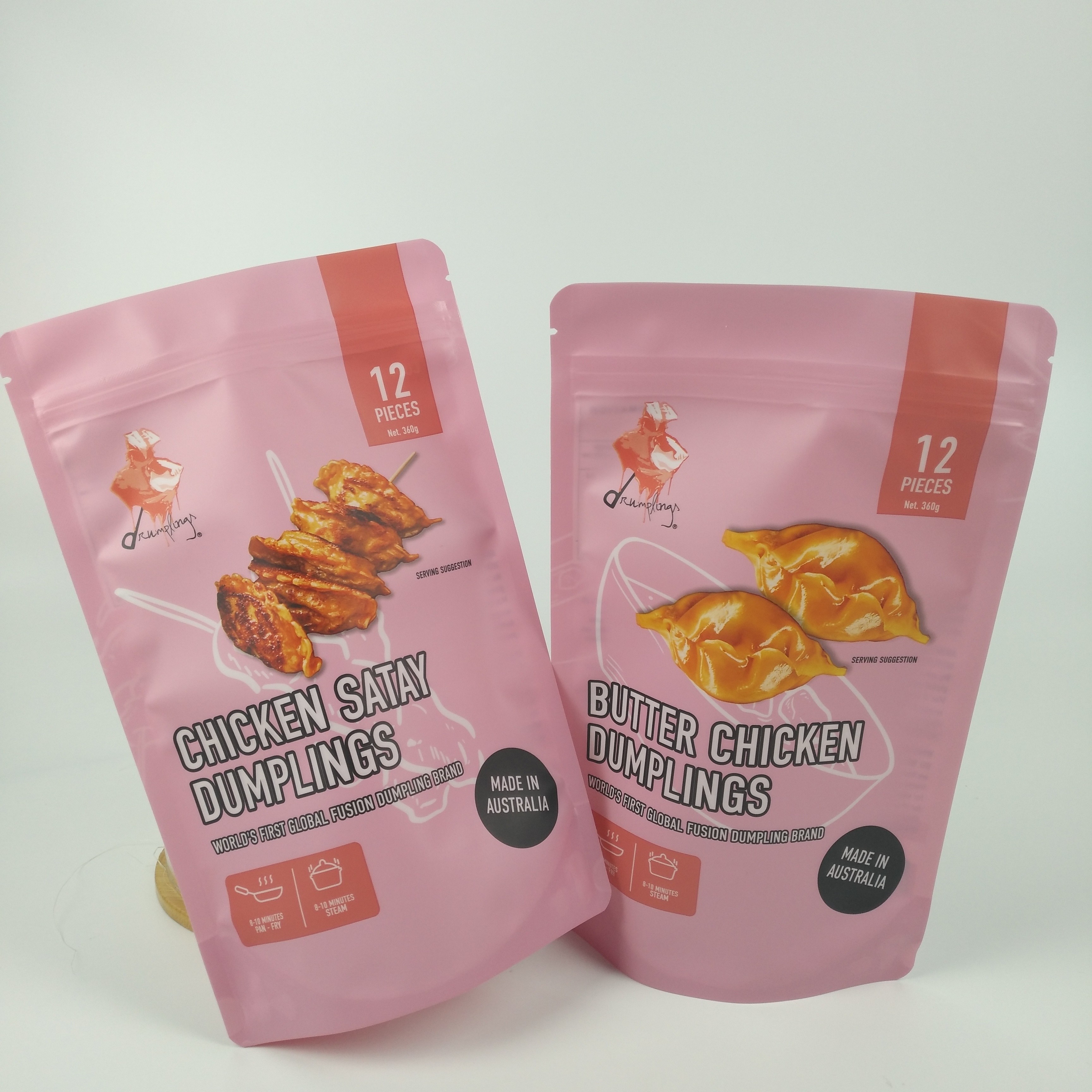 O café Matt Zipper Custom Printed Barrier ensaca a posição do auto laminado