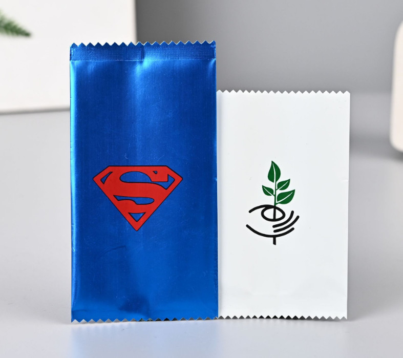 O plástico dos doces do biscoito para trás selou a prova impressa feita sob encomenda do cheiro dos sacos da folha