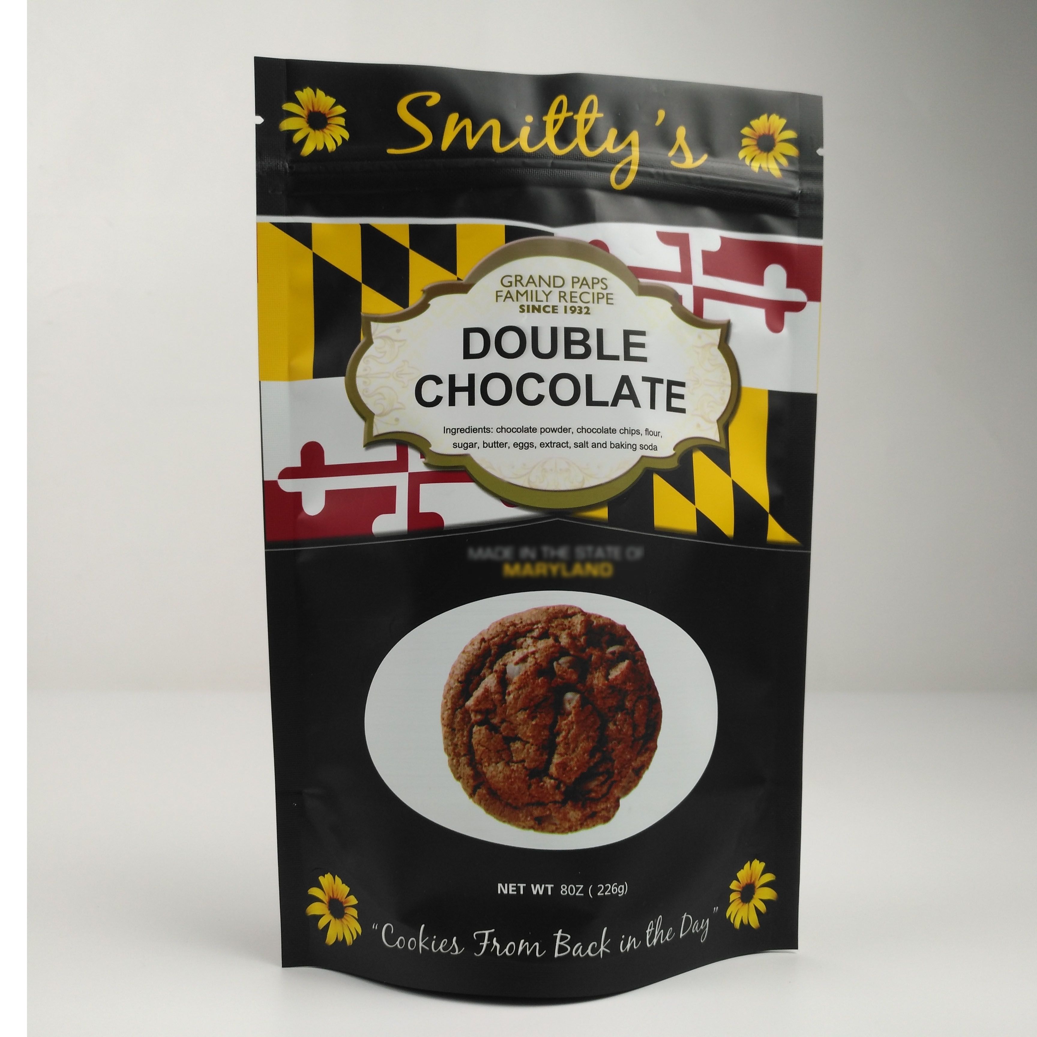 Sacos Ziplock amigáveis de Eco Matt Aluminum Foil Stand Up para o alimento das porcas