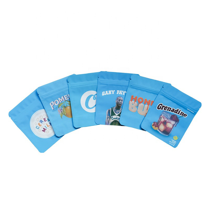 A cookie da erva daninha do fechamento do fecho de correr que empacota Mylar ensaca o saco de Honey Sachet Honey Edible Packaging