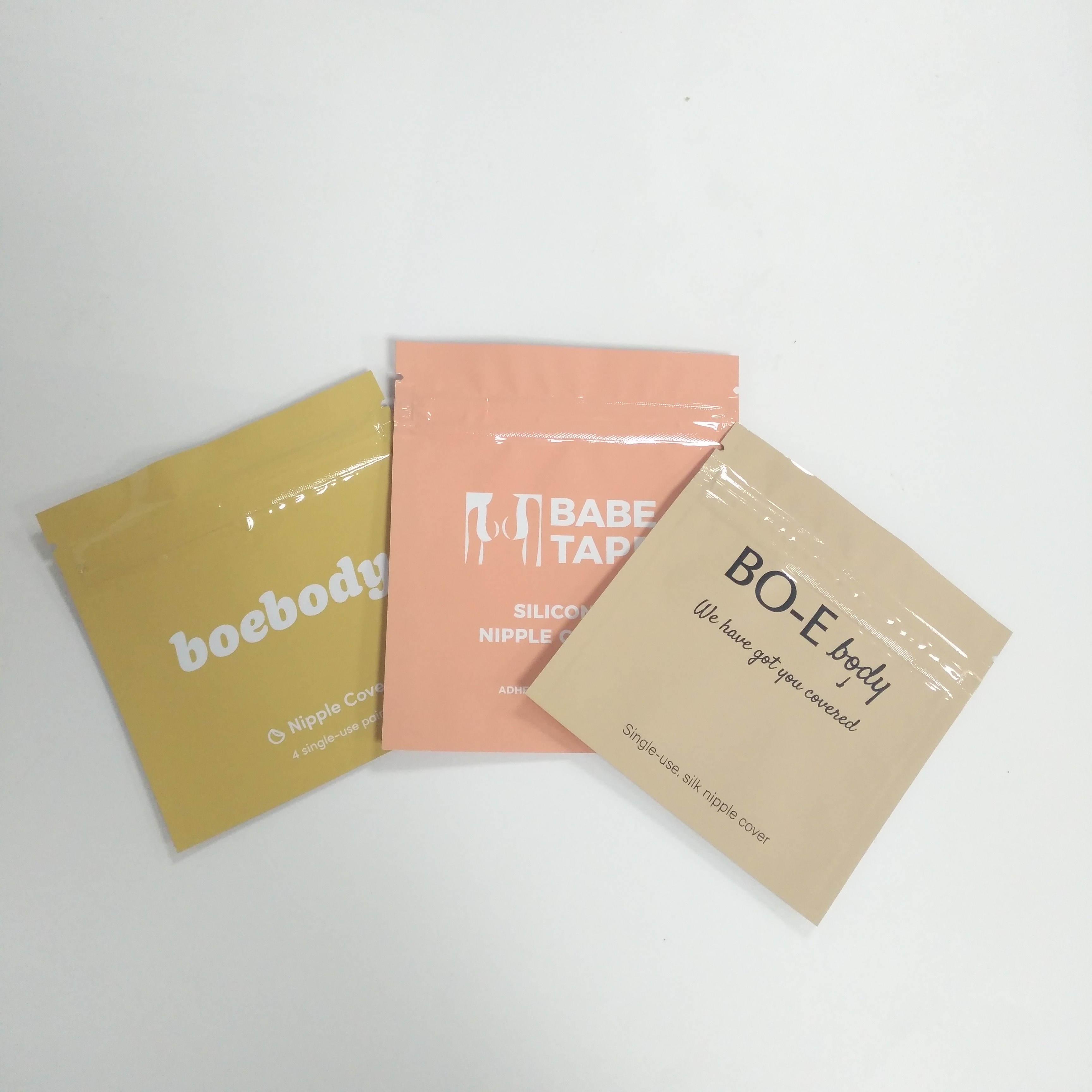 O selo lateral do produto comestível VMPET Mylar três ensaca a superfície lustrosa do GV