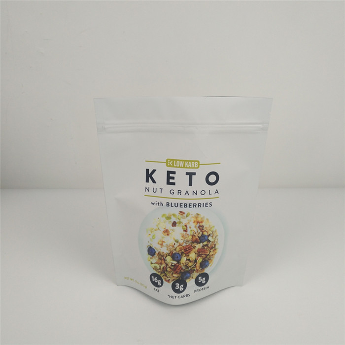 Suporte do Ziplock de VMPET 120mic acima do Gravure do empacotamento de alimento do MOPP do malote impresso