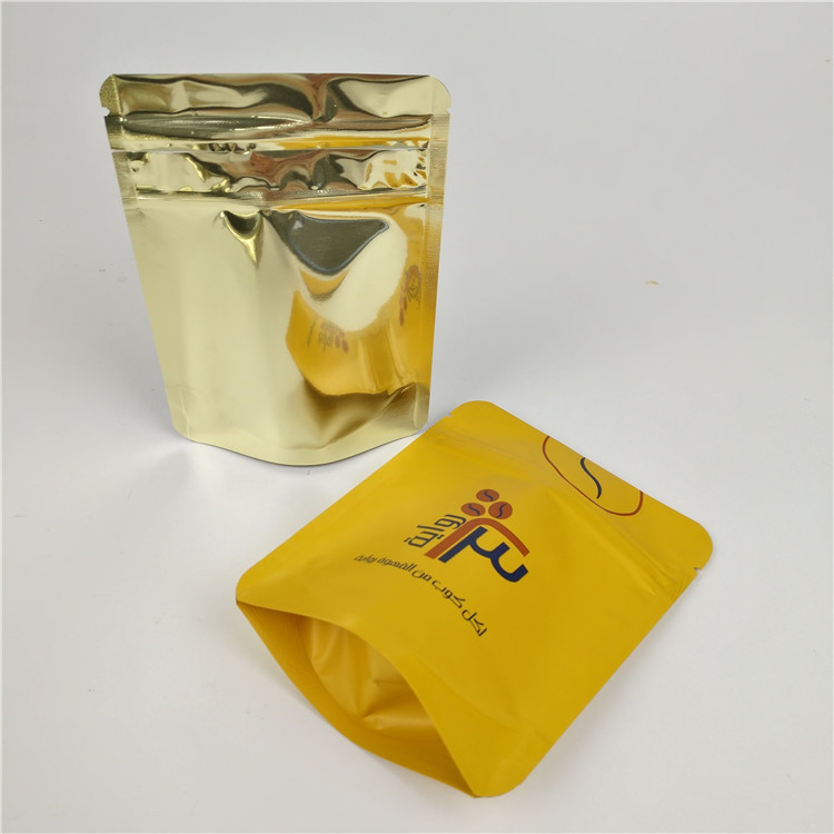 MOPP Matte Child Proof Mylar Bag com janela clara