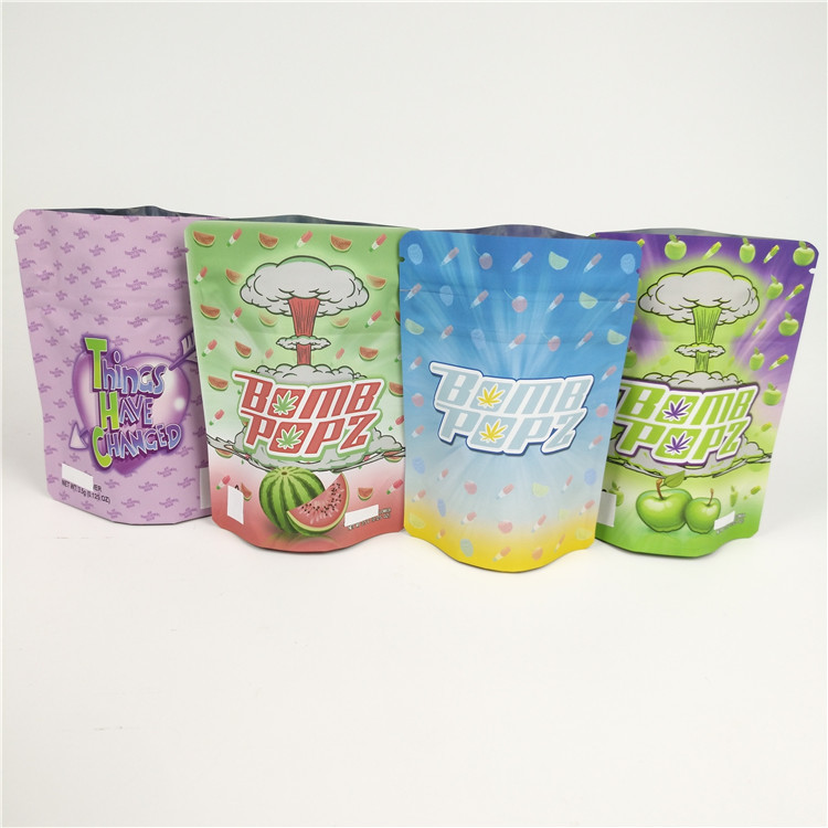 o Ziplock da prova do cheiro de 100g VMPET ensaca o resíduo metálico resistente da soldadura térmica da criança