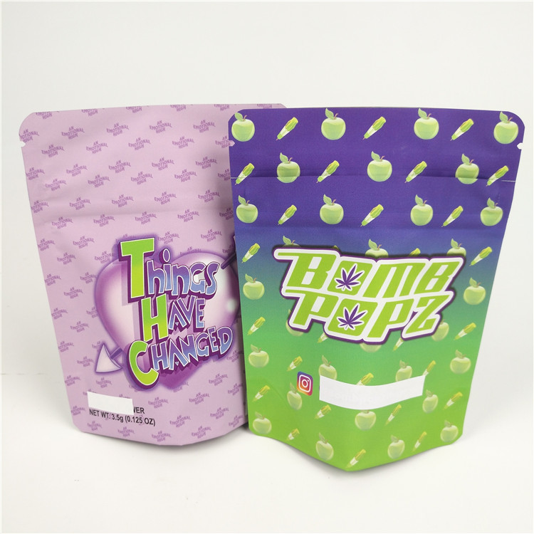 Mylar material laminado ensaca o incenso erval que empacota a tampa plástica VMPET