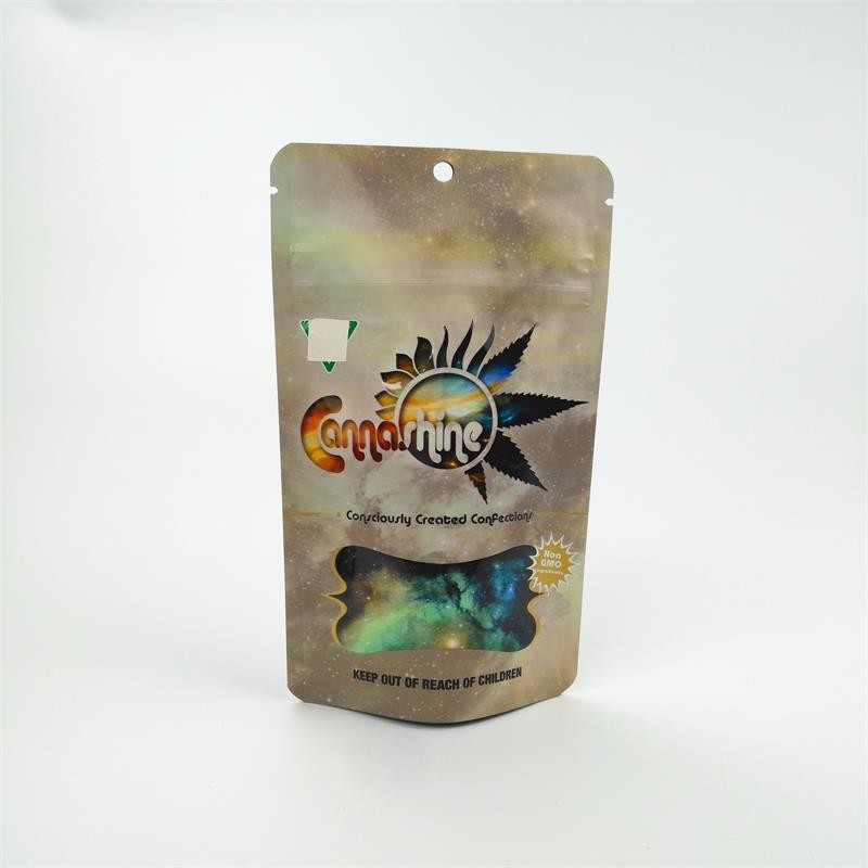 Saco Resealable VMPET da prova 3.5g Mylar do cheiro para cookies