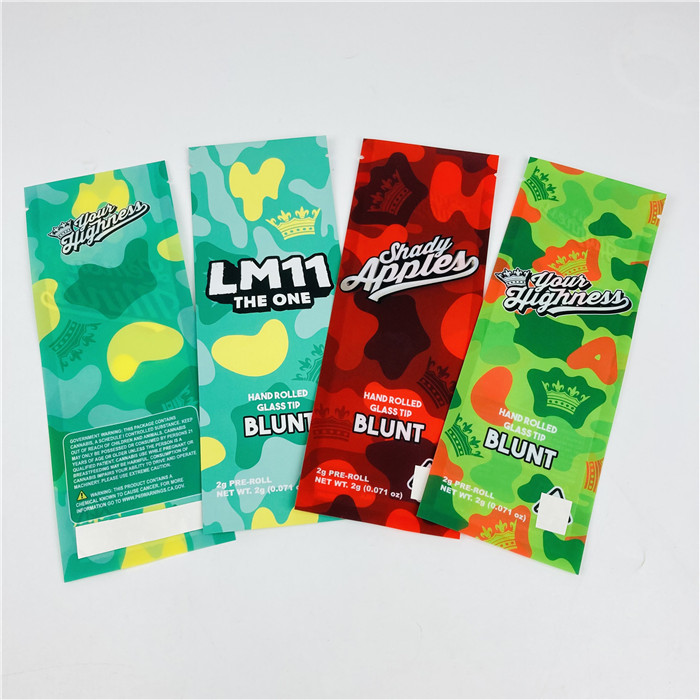 Sacos sem corte dos envoltórios das madeiras do AL 0.7C do malote de cigarro da folha do PA 1.5C Mylar de Vmpet