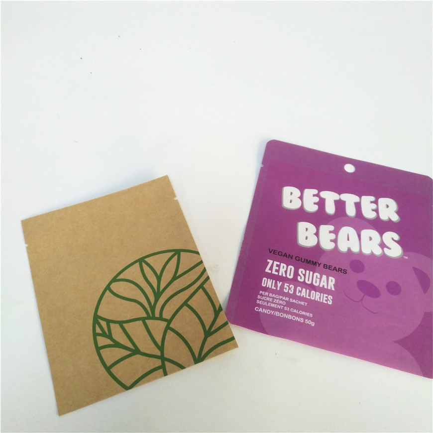 Saco de empacotamento Cmyk do petisco liso de VMPET 1.2C NY 1.5C para doces da cookie