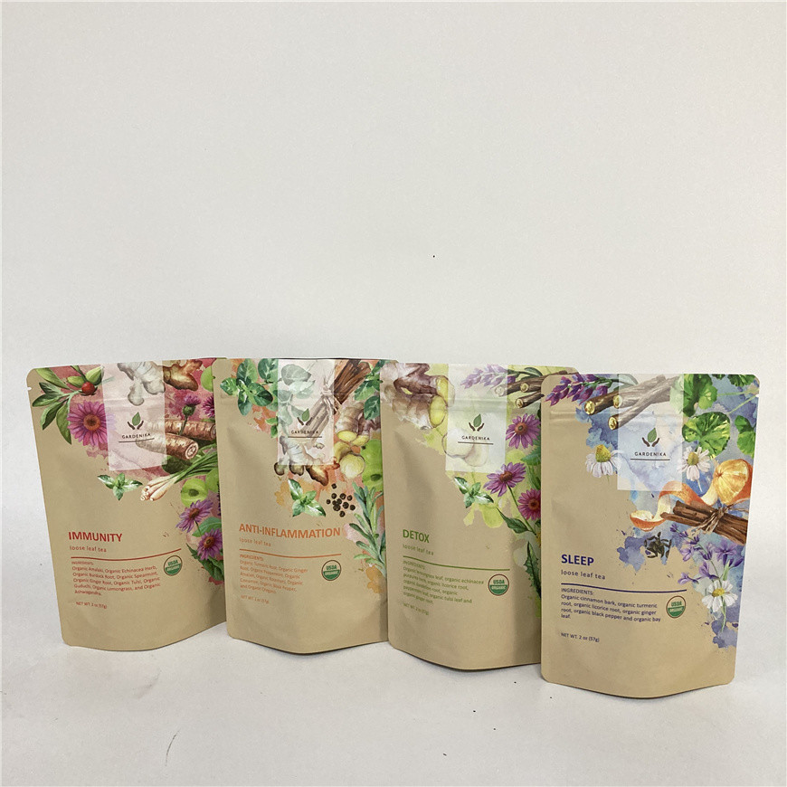 Cmyk 1.2C MPET levanta-se o PA do malote 1.5C do zíper para o chá/café