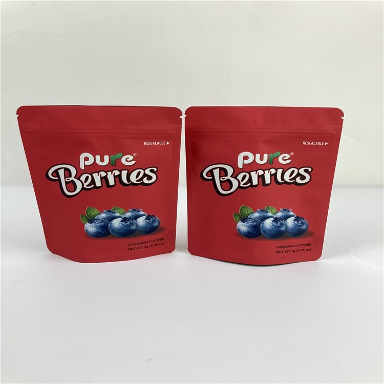 Gravure do malote do alimento do fechamento do fecho de correr do ISO BOPP VMPET para as sementes 3.5g