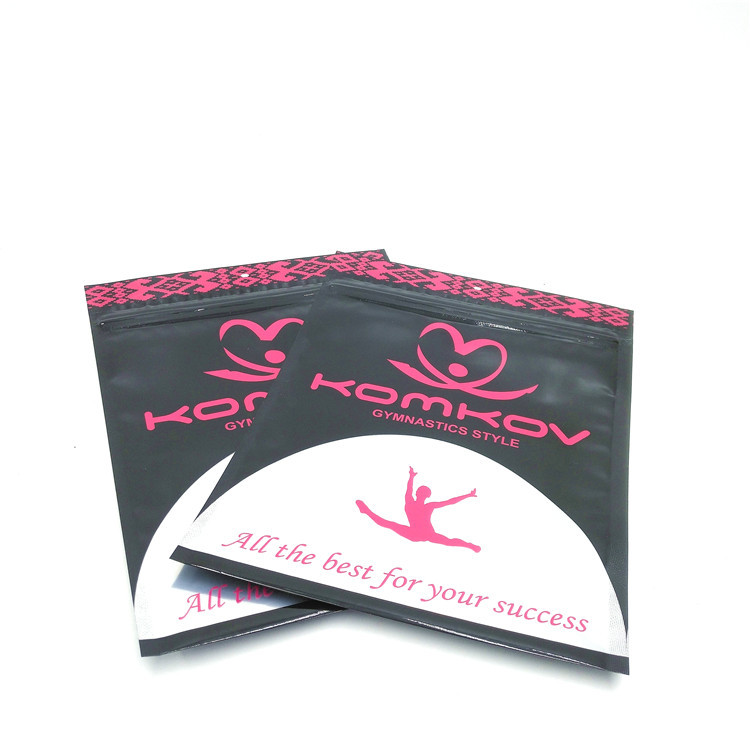 Saco plástico Ziplock VMPET Pantone do zíper da peúga 13x21cm MOPP para peúgas do esporte