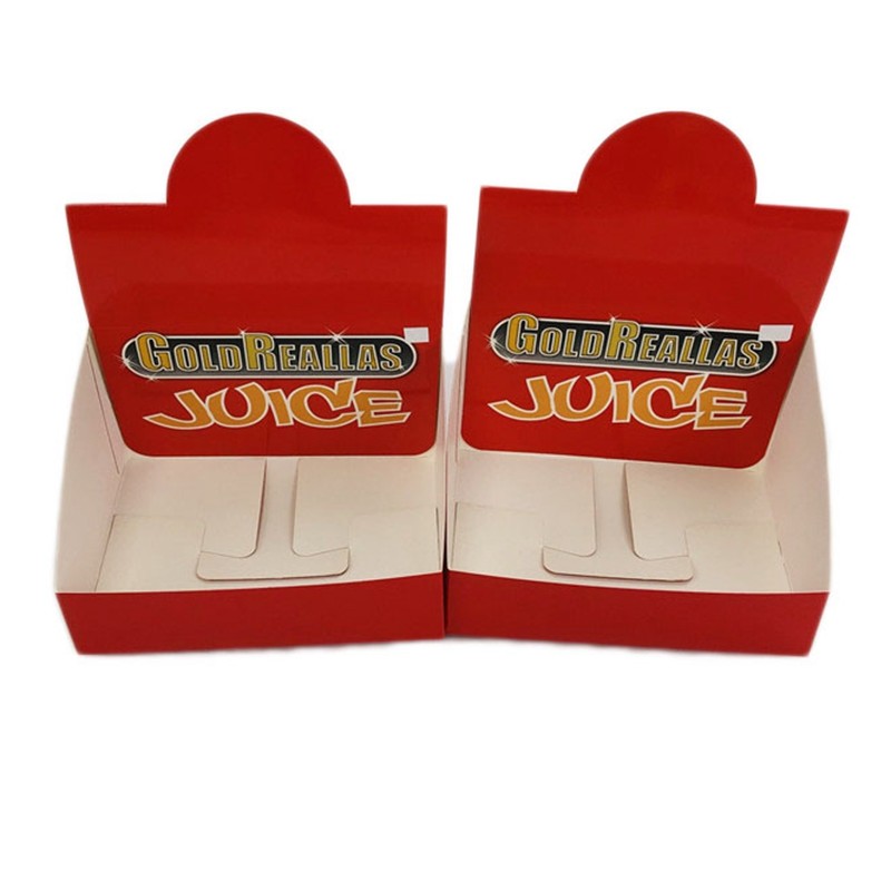 Barras feitas sob encomenda da proteína do chocolate das barras de energia da caixa de exposição de Logo Energy Drink Paper Counter que empacotam caixas