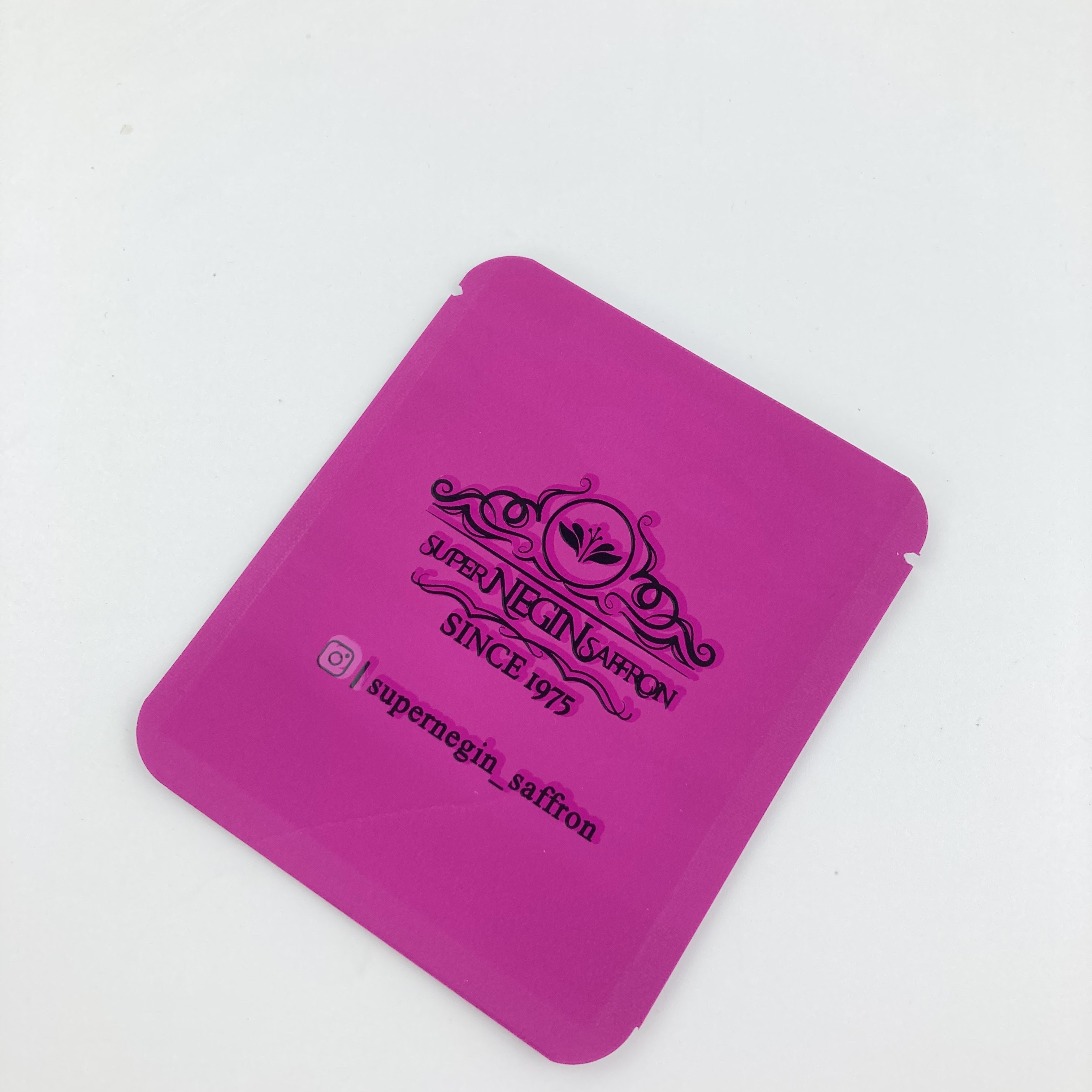 alimento dos sacos para o açafrão de açafrão seco e chá 500pcs MOQ para as porcas de empacotamento feitas sob encomenda do saco que empacotam o saco