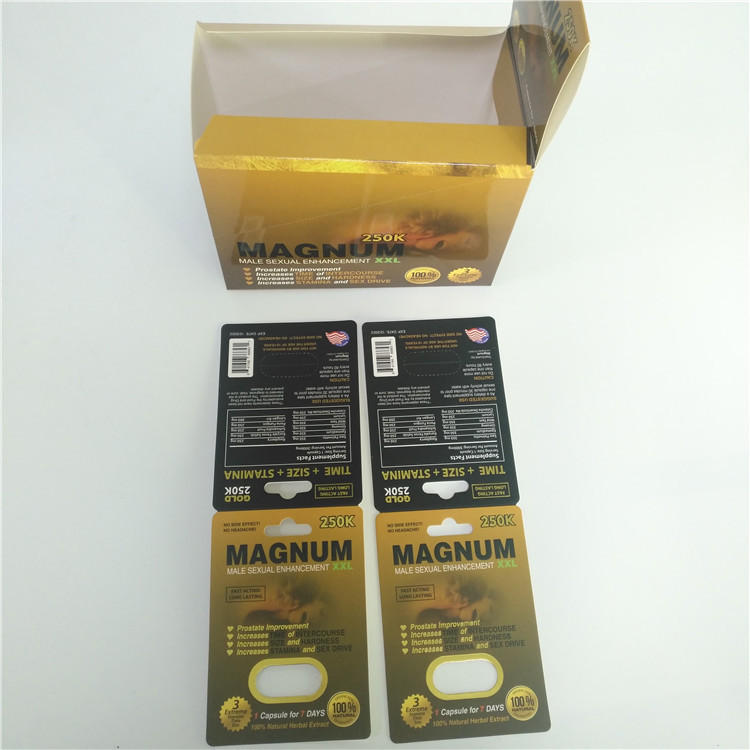 Comprimidos do sexo de Pantone que empacotam o cartão 3D de empacotamento Lenticular do rinoceronte 69 do cartão