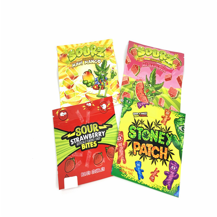 O malote Ziplock da prova do cheiro do Gravure do GV de CMYK levanta-se a criança 110mic resistente