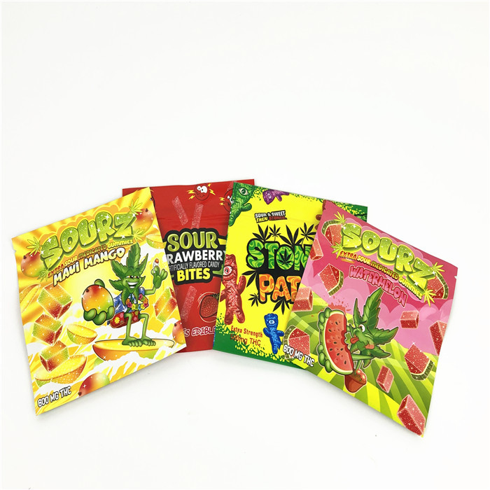 saco Ziplock sem perigo para as crianças UV plástico do malote 120mic Mylar do ponto de 1lb 3.5g MOPP VMPET