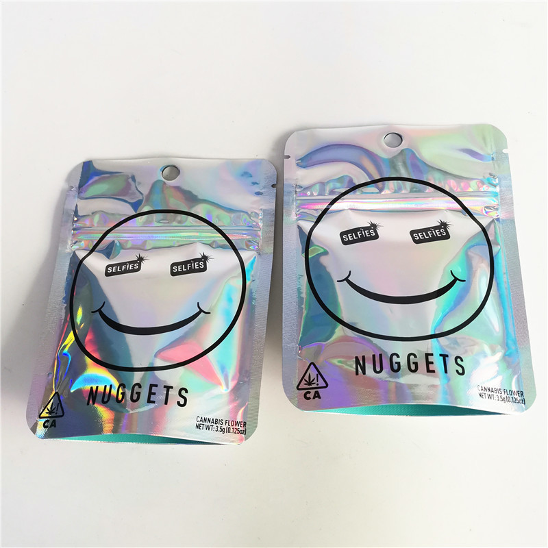 incenso erval de 3.5g Cbd que empacota o saco do zíper de Matte Glossy 12C VMPET Cbd