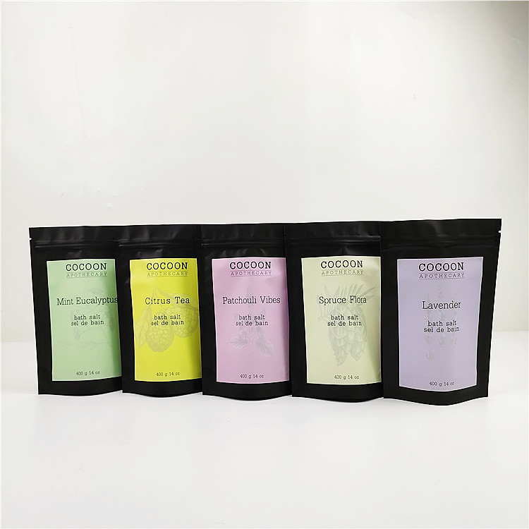 Saco Ziplock do petisco do Mopp 180mic que empacota o malote plástico do zíper do Gravure de 1-50kg Vmpet