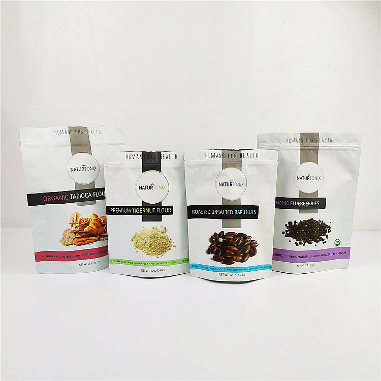 Saco de empacotamento de alumínio avaliado do saco VMPET THC CBD do Ziplock da folha de 200mic CMYK