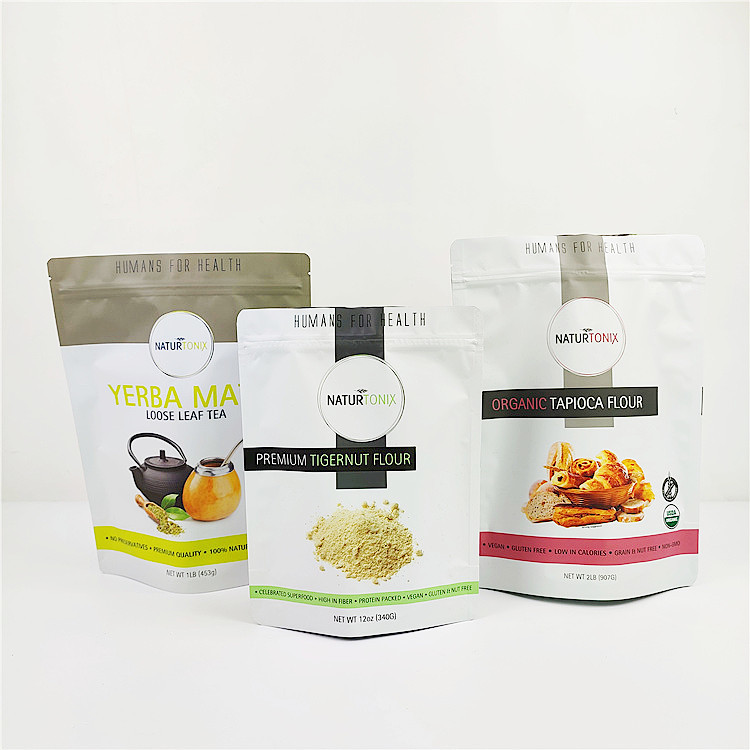 o Gravure Mylar do ISO do cereal dos malotes do empacotamento plástico de 100mic CMYK levanta-se o malote