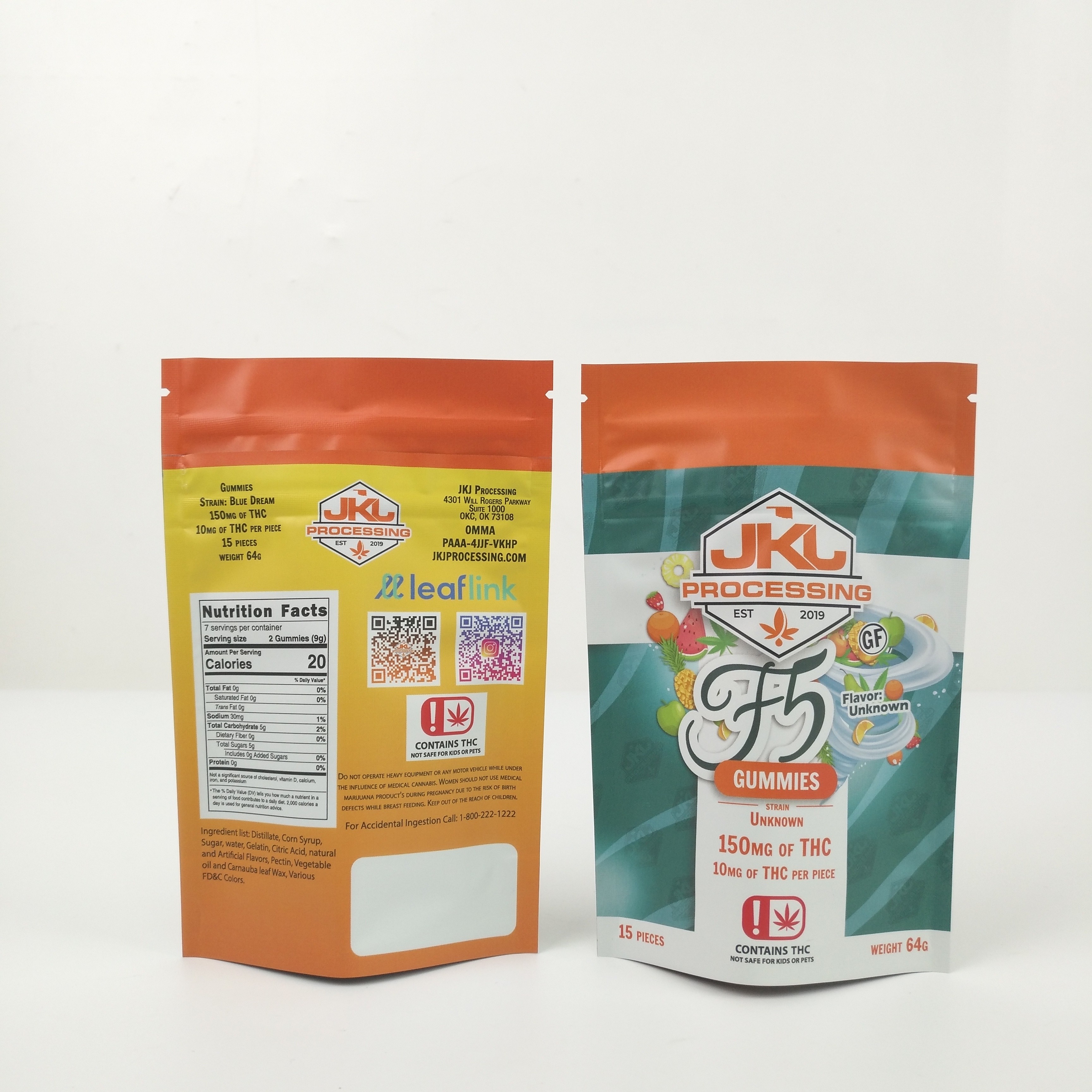 Matte Doypack 0.7c Al Stand Up Zipper Pouch Compostable para o petisco de Bolsa