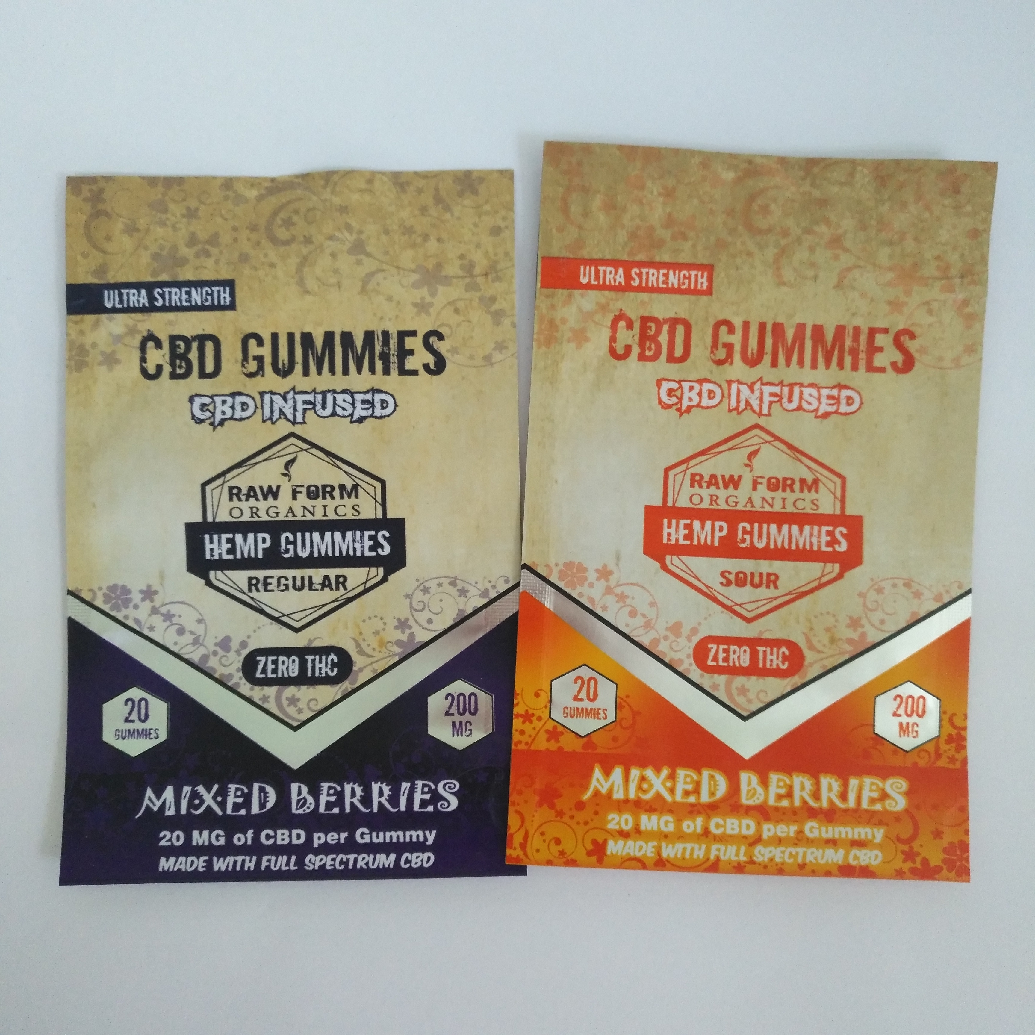malote de empacotamento de Gummies dos doces do malote de 150mg THC CBD Sugar Doypack Candies Gummies Packaging