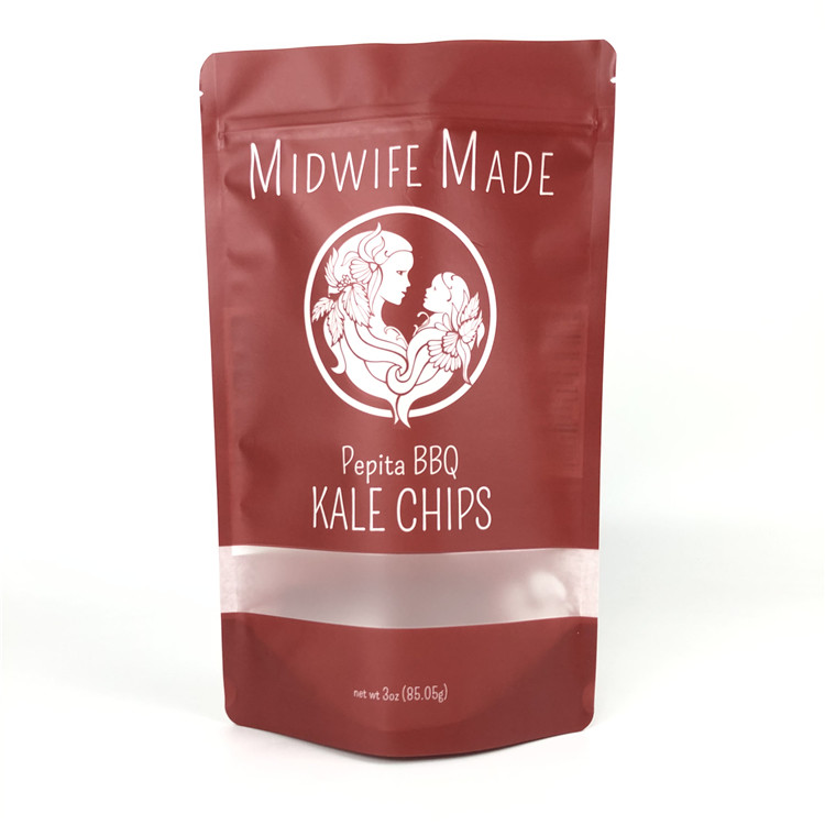 Saco de alumínio Matte Effect Plastic Laminated Stand do empacotamento de alimento acima dos malotes misturados do malote dos vegetarianos do chá para microplaquetas