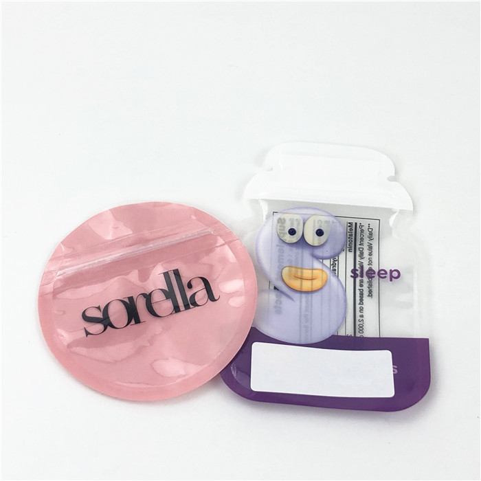 CMYK cortou os sacos MOPP 100mic da folha de Mylar lustrosos para os doces de Gummies comestíveis