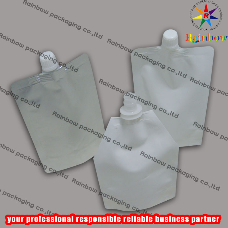 A impressão colorida feita sob encomenda levanta-se os sacos de plástico do produto comestível que empacotam com fechamento do fecho de correr