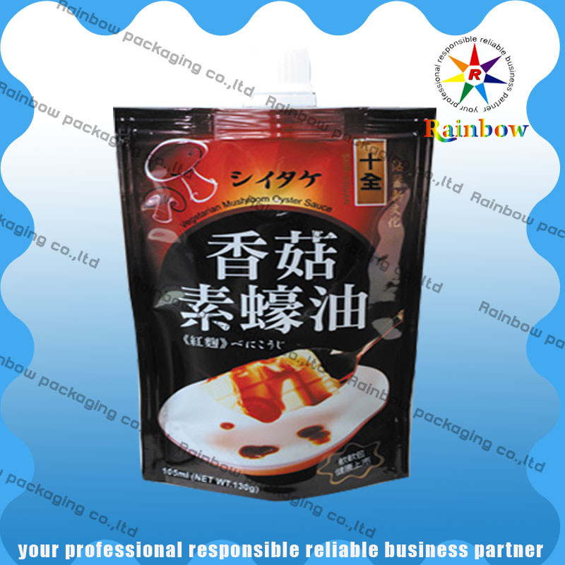 produto comestível de empacotamento Três-selado do saco do petisco da impressão colorida plástico para o petisco/especiarias