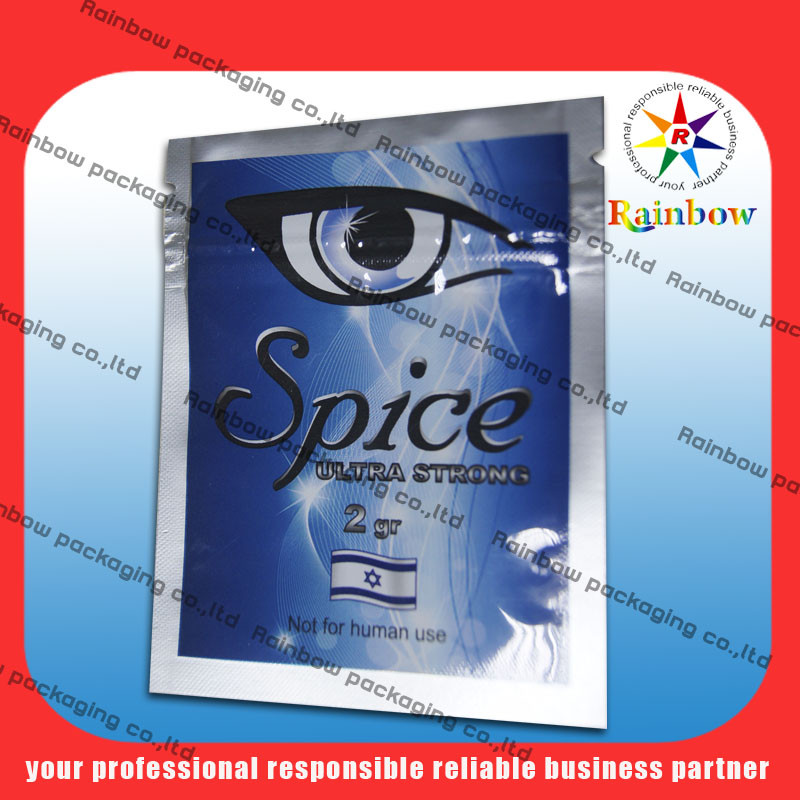 ANIMAL DE ESTIMAÇÃO/AL/PE do saco da folha de alumínio de 100 mícrons para o pacote erval do incenso