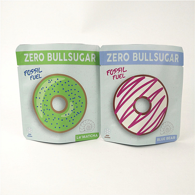 Gravure que imprime o produto comestível Ziplock do saco do empacotamento de alimento para doces da cookie